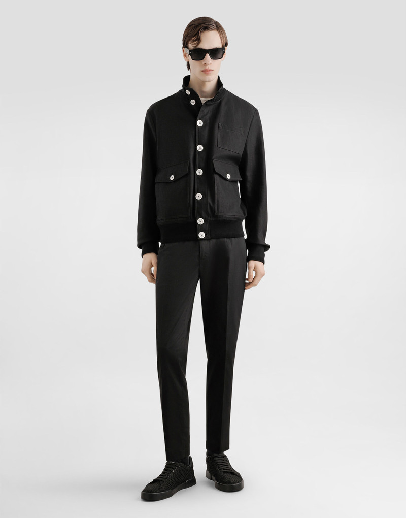 Dolce & Gabbana Linen blouson outlook