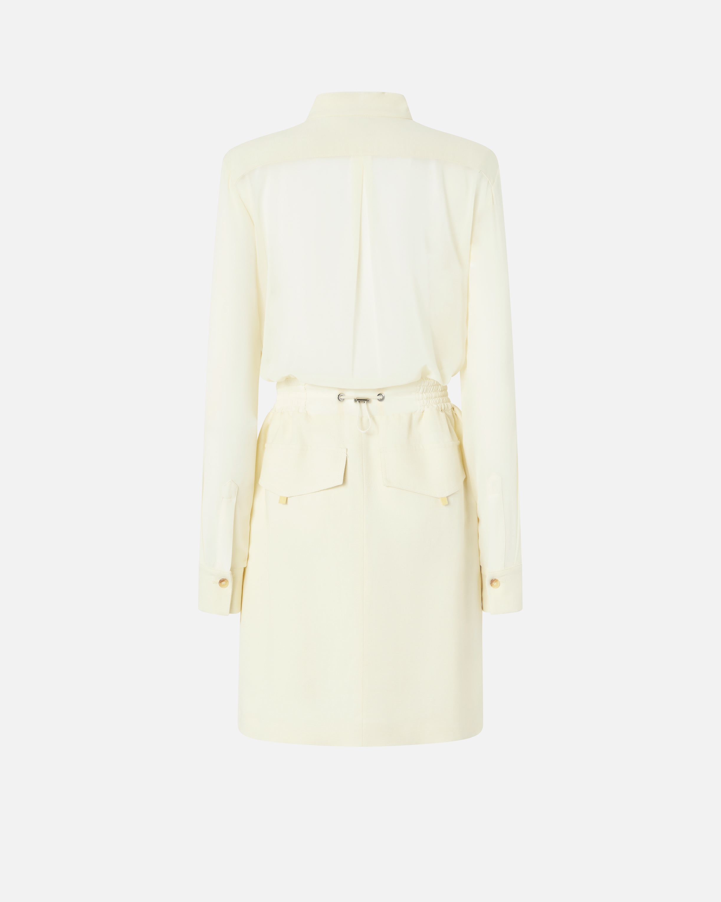 MINI SHIRT DRESS WITH POCKETS - 6