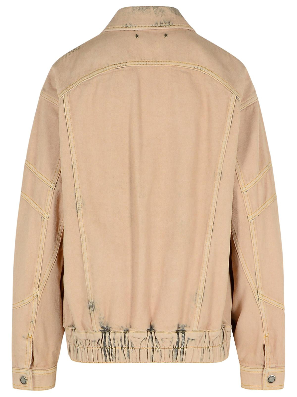 Golden Goose 'Nancy' Pink Cotton Bomber Jacket Women - 3