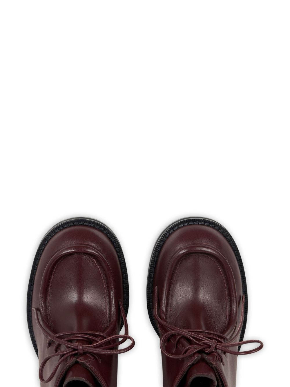 75mm lace-up texan-heel pumps - 3