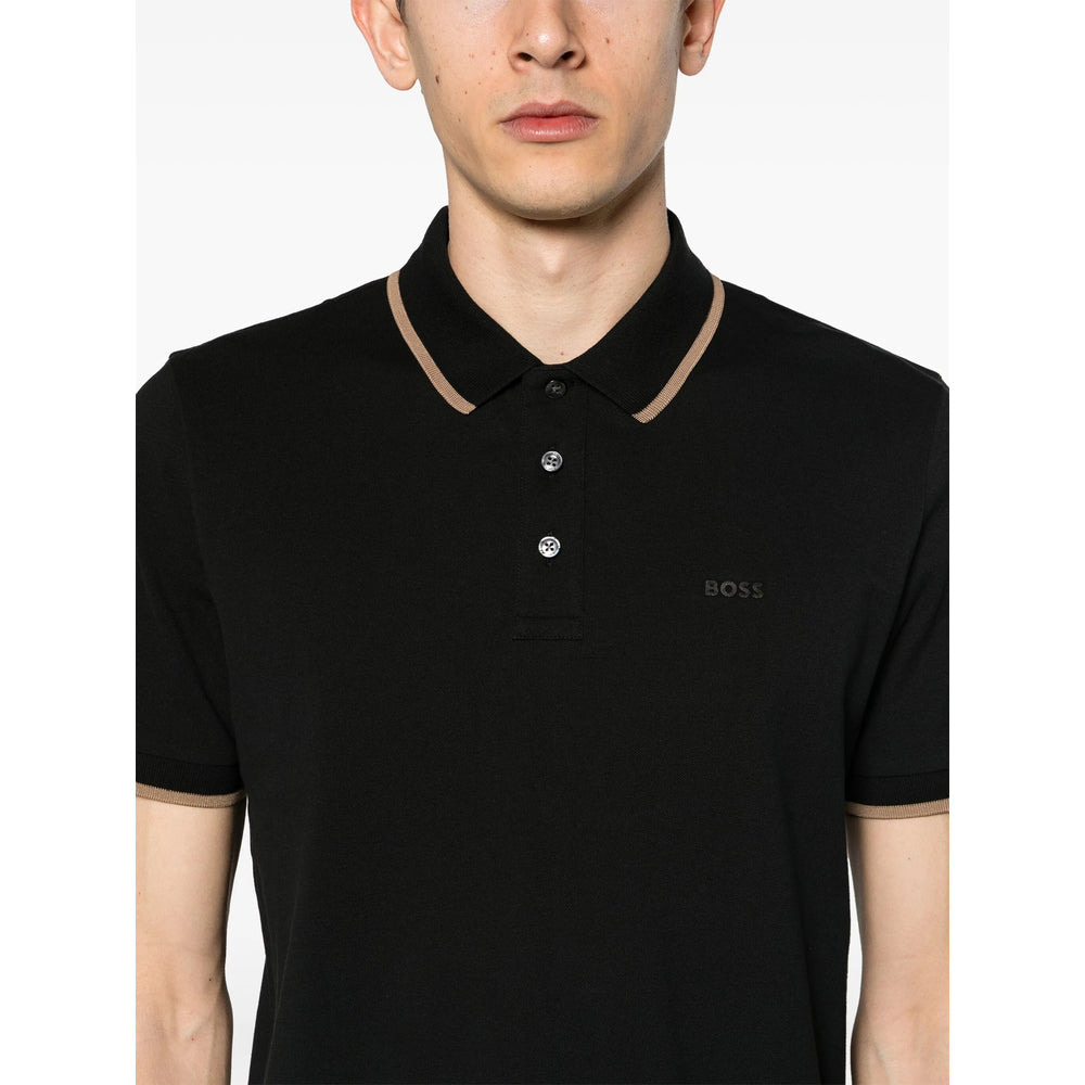 Boss Black Polo Shirts Men - 4