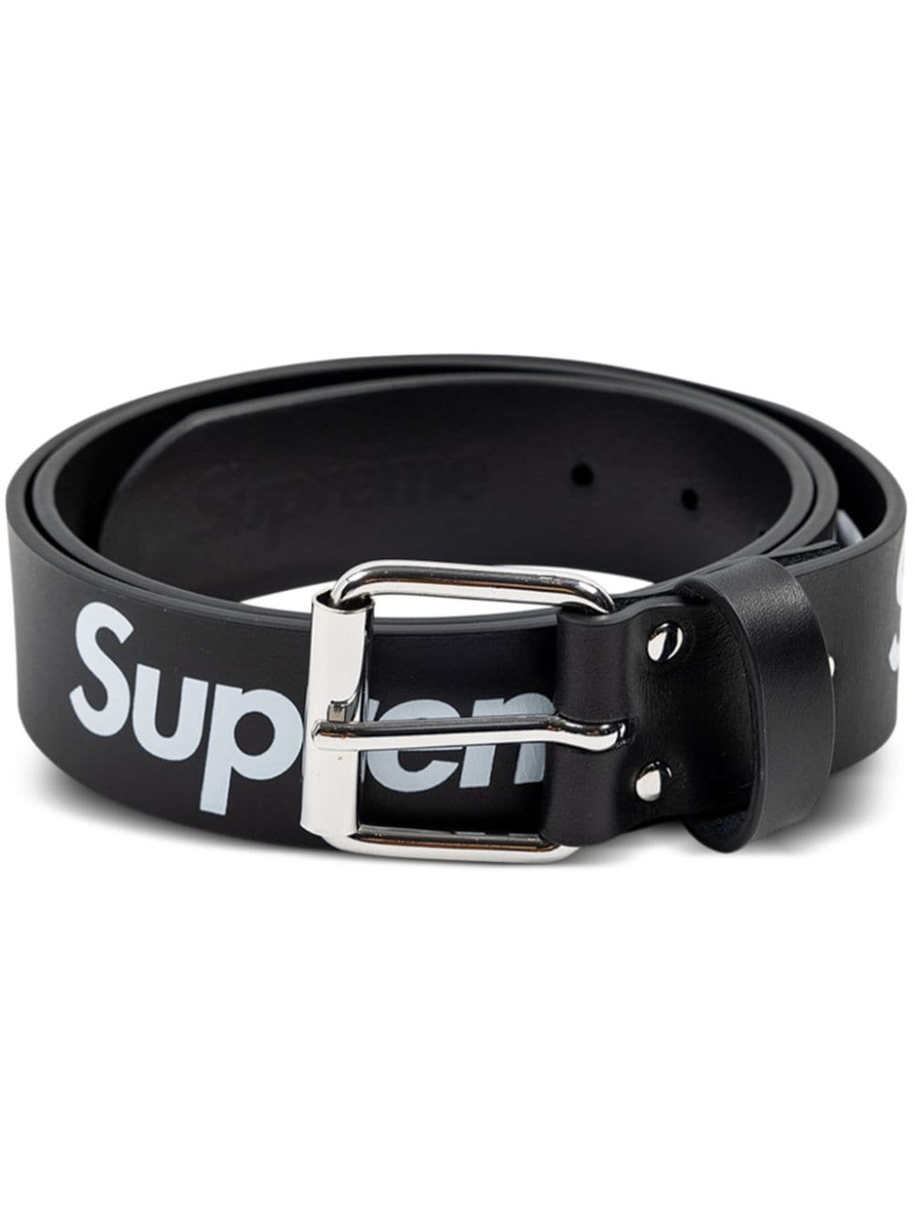 Repeat "Black" leather belt - 1