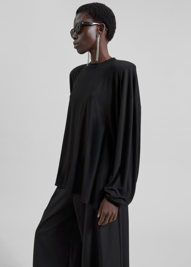 Ravvi Soft Padded Top - Black 4