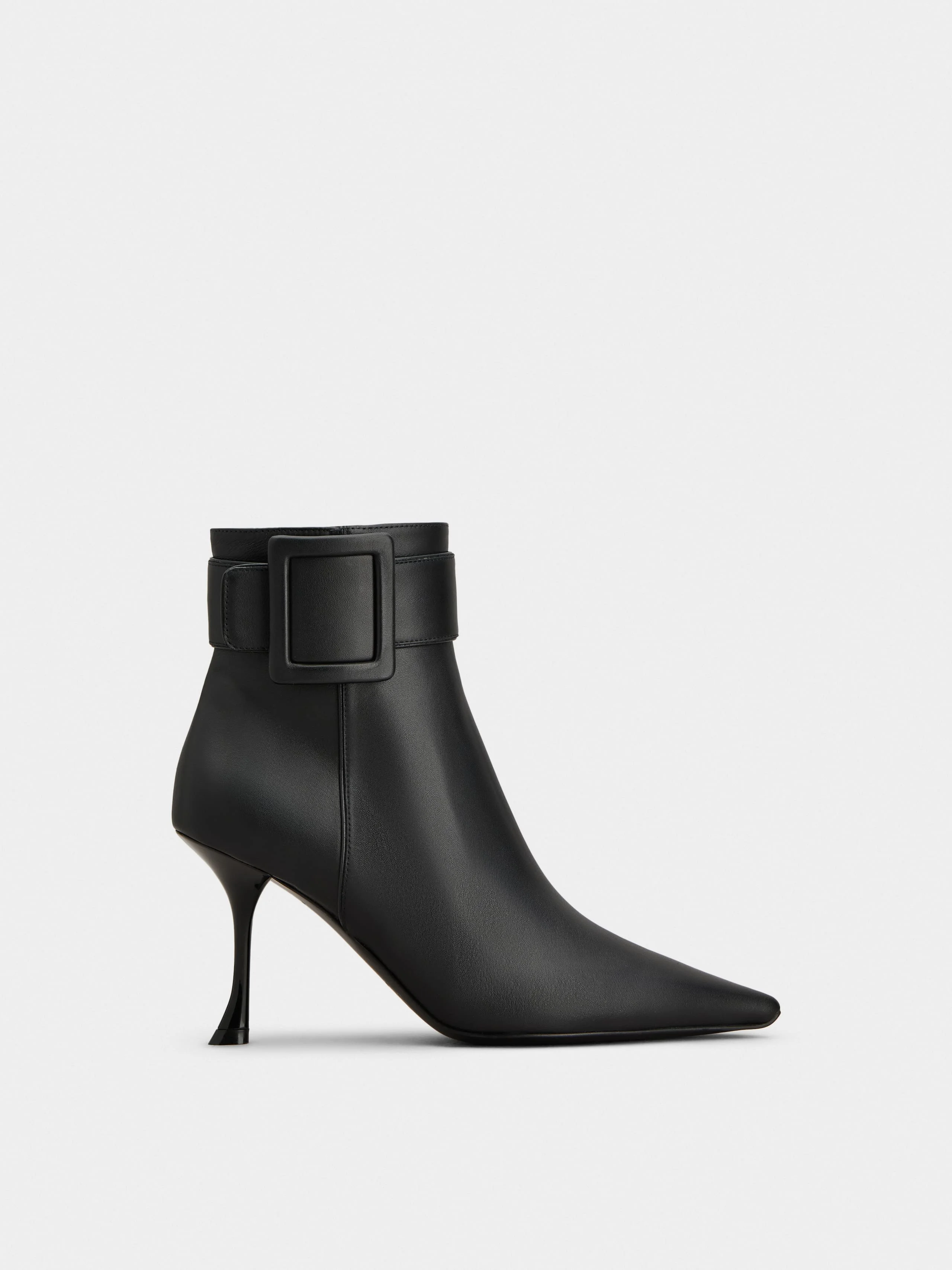 Viv' in The City Booties in leather - 1