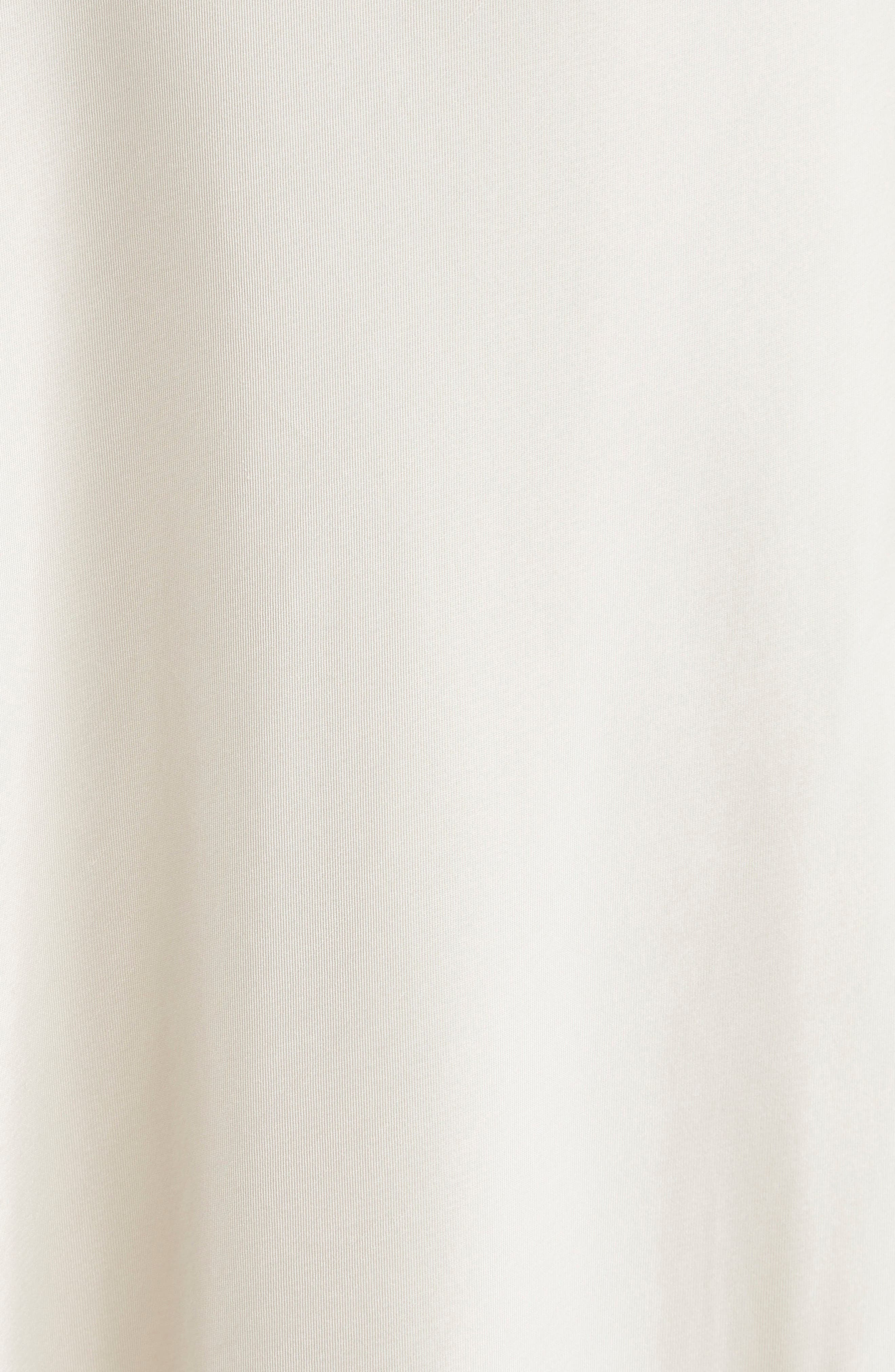 Brandon Maxwell The Violet Long Sleeve Twill Gown in Pearl at Nordstrom - 6