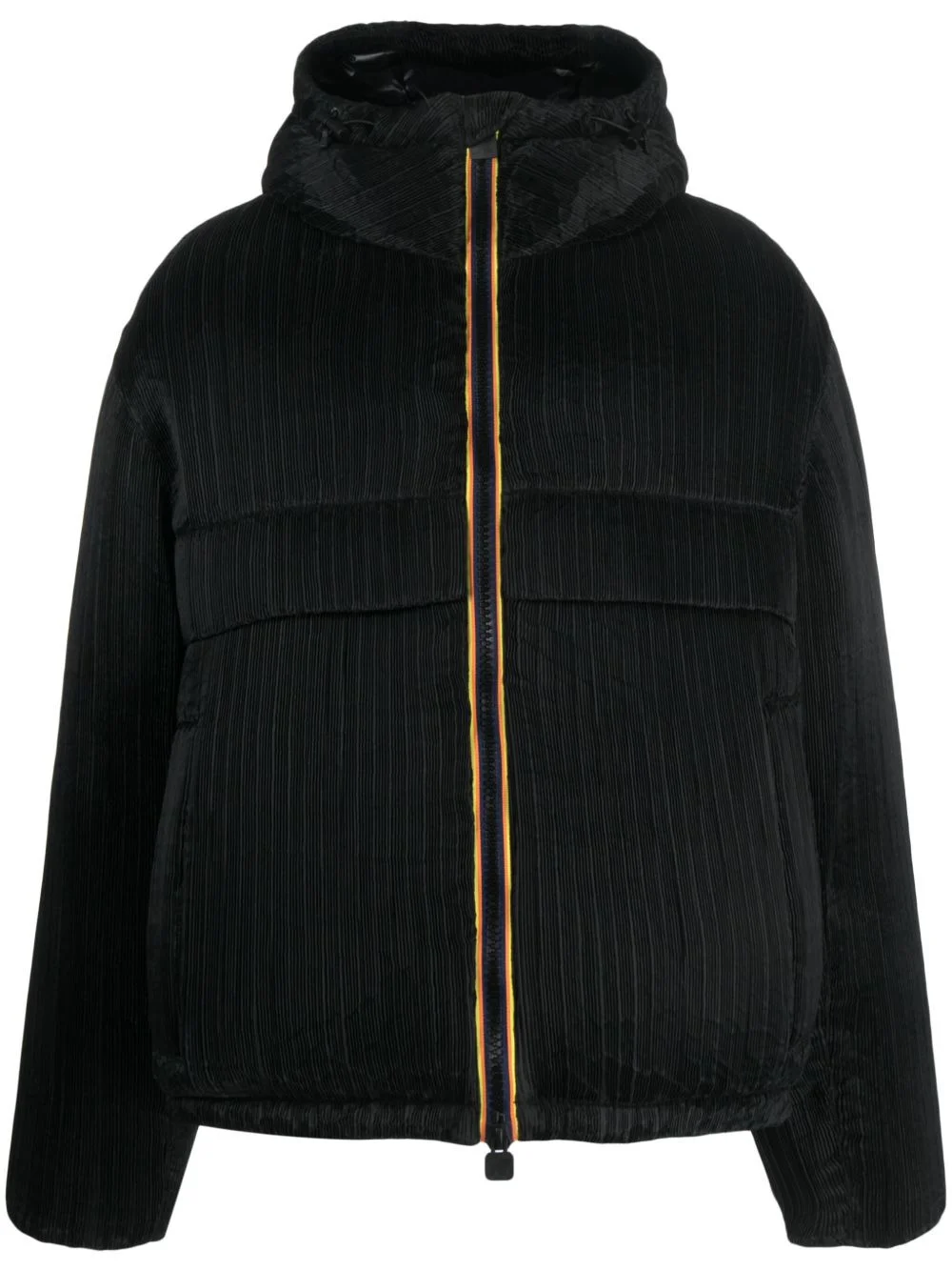 hooded duck-down puffer jacket - 1