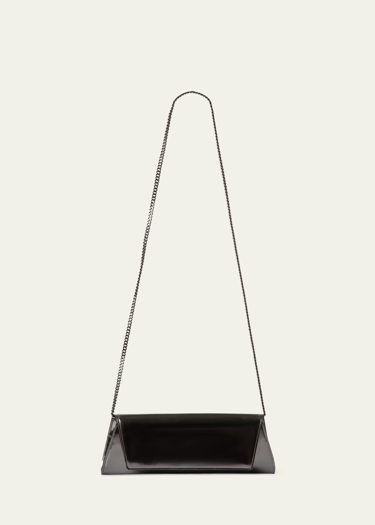 Anouk Mirrored Leather Small Clutch Bag - 3