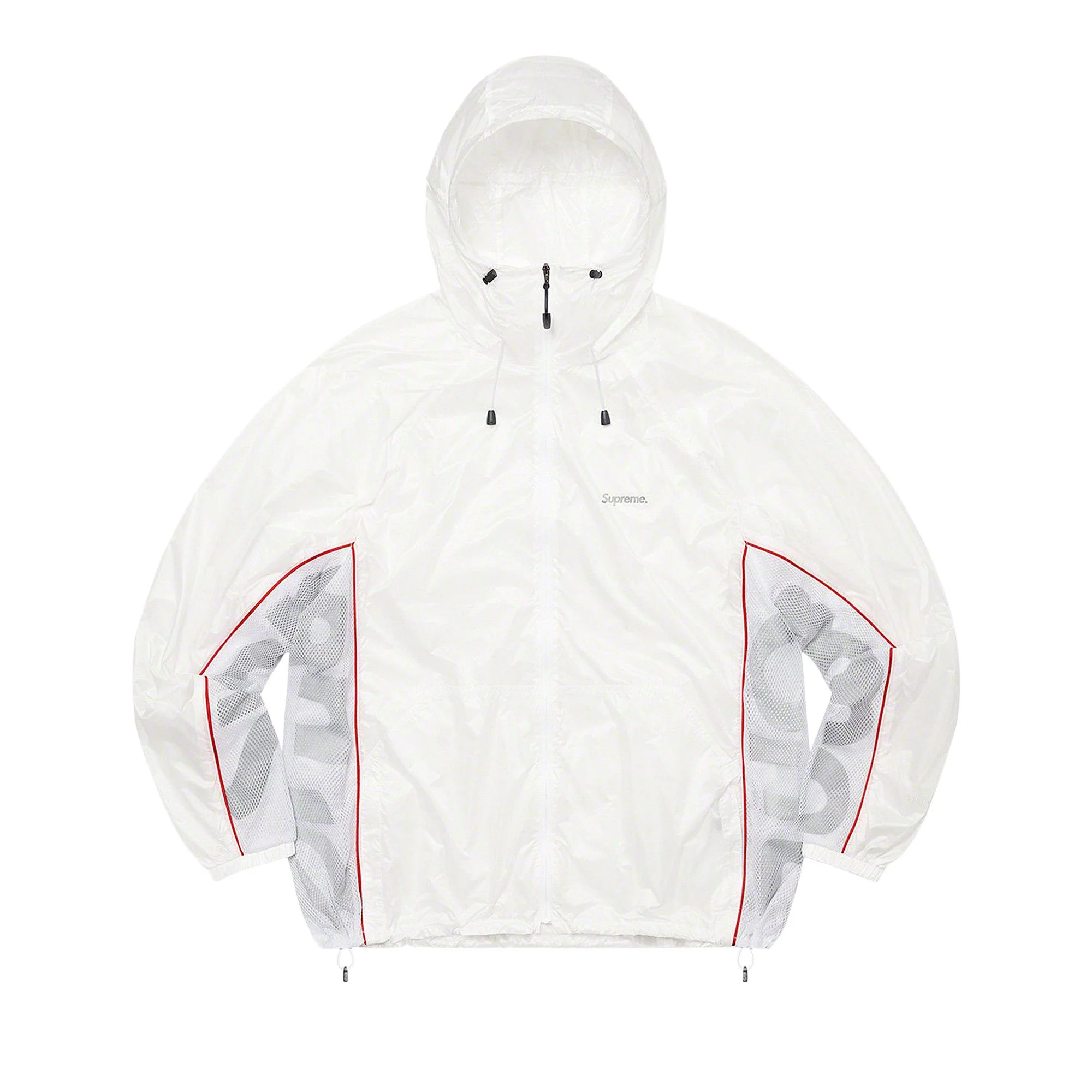 Supreme Ripstop Hooded Windshell 'White' - 1