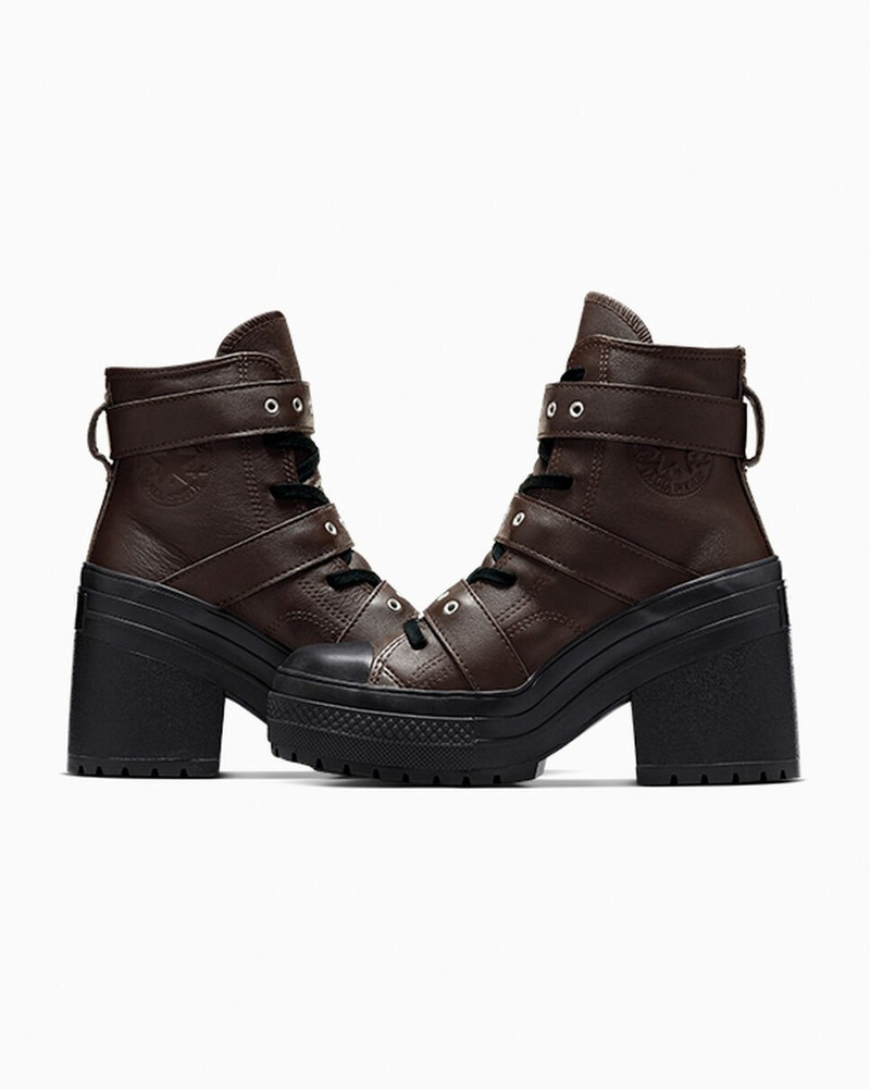 Chuck 70 De Luxe Heel Leather & Buckles 6