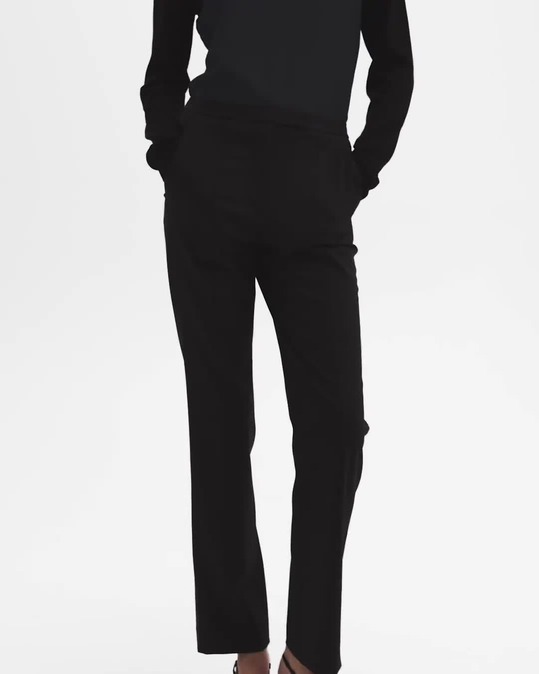 Relaxed Pant in Wool Gabardine - 7