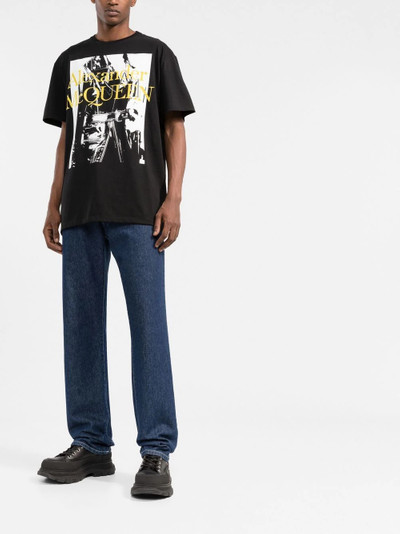 Alexander McQueen logo-print cotton T-shirt outlook