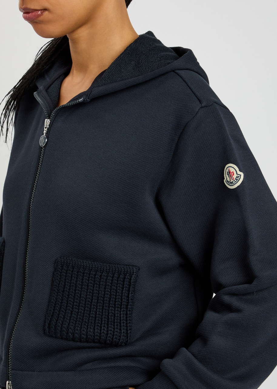 Moncler Hooded Cotton-blend Cardigan - 5