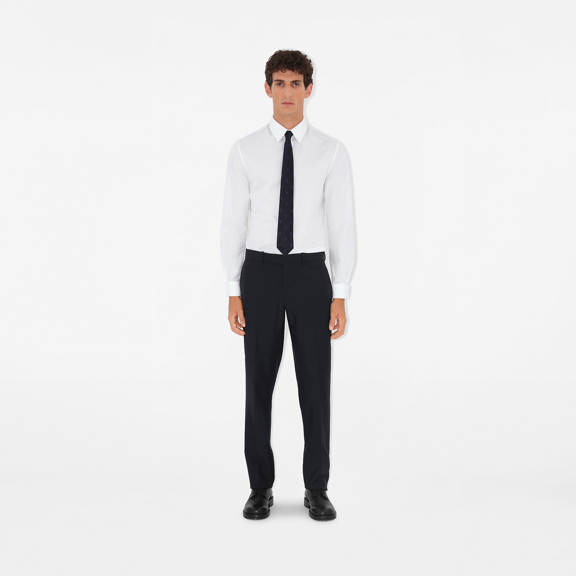 B Shield Silk Tie - 2