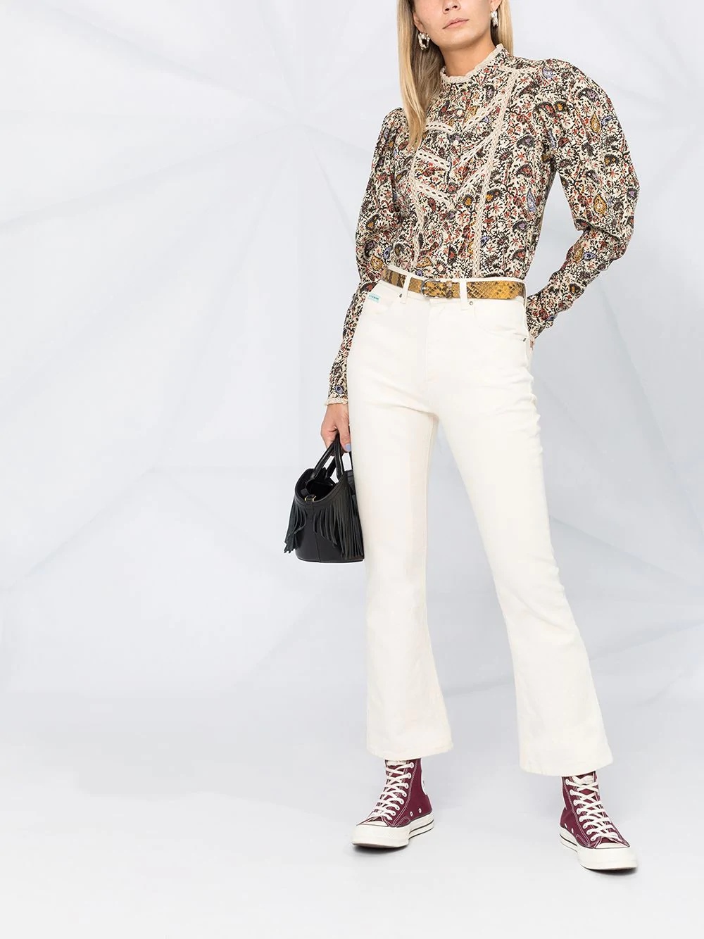 reafi floral blouse - 2