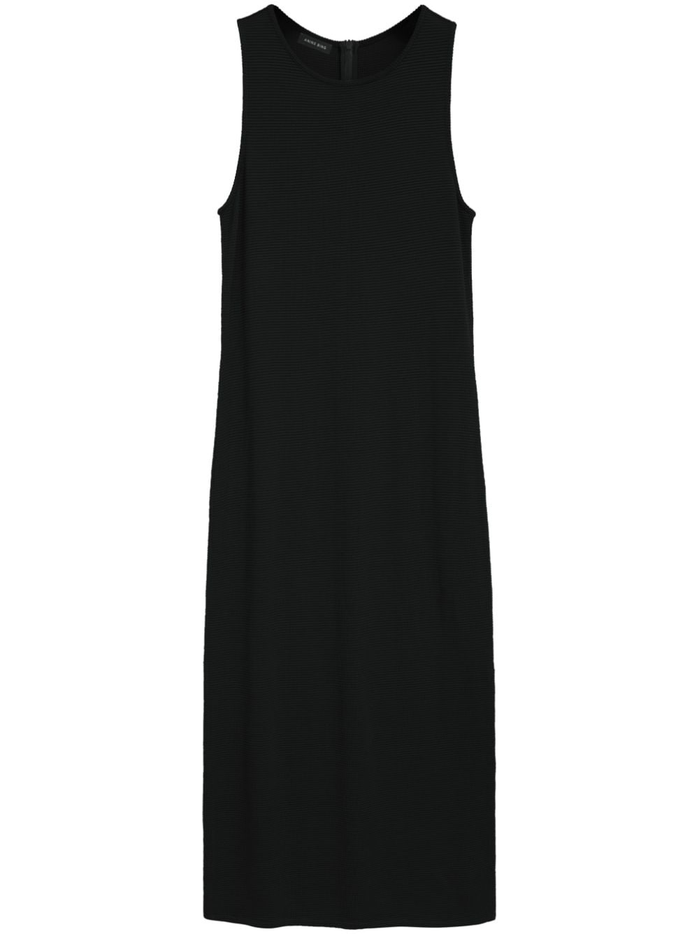 Savannah waffle-effect midi dress - 1