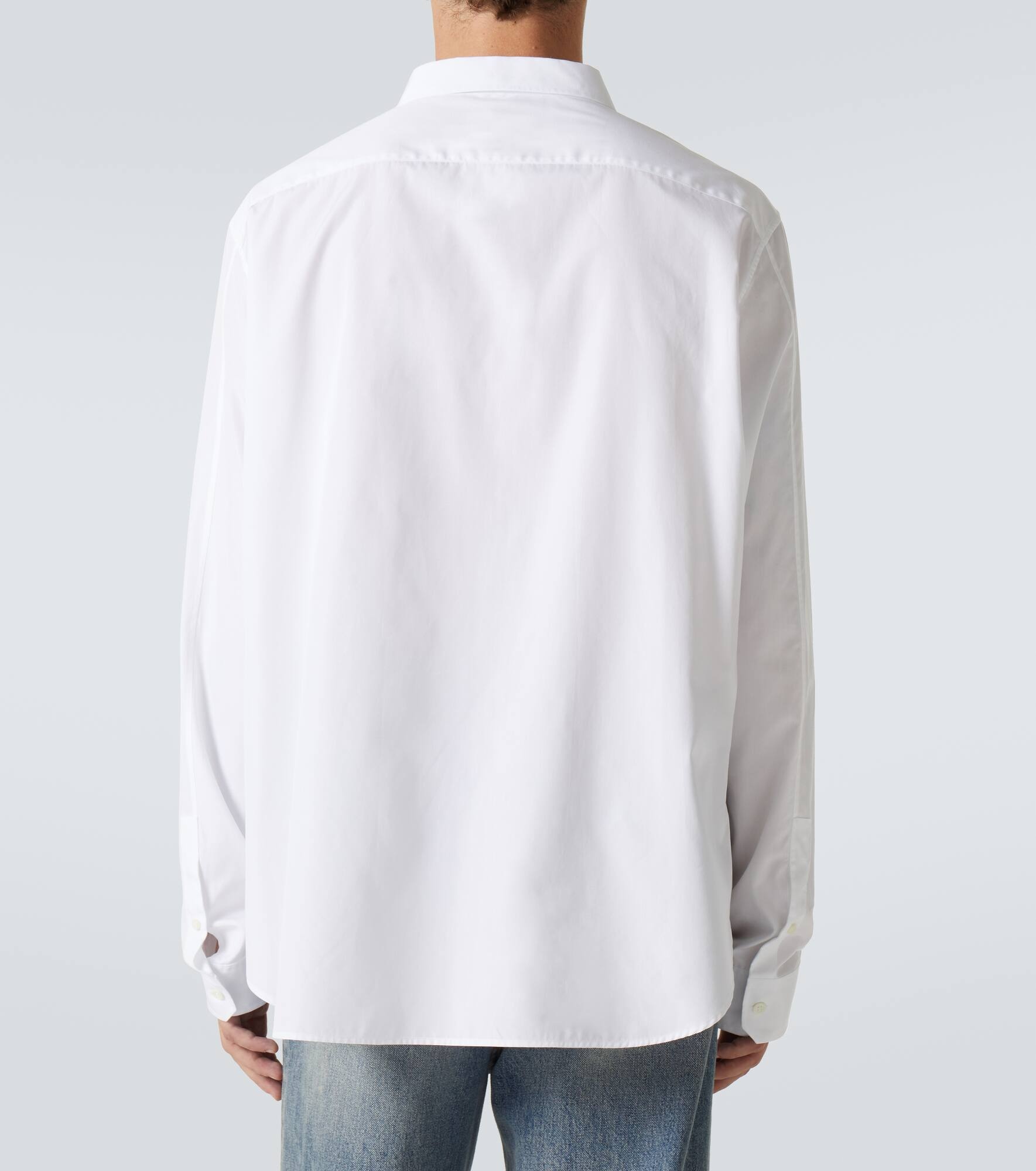 Anagram cotton poplin shirt - 4