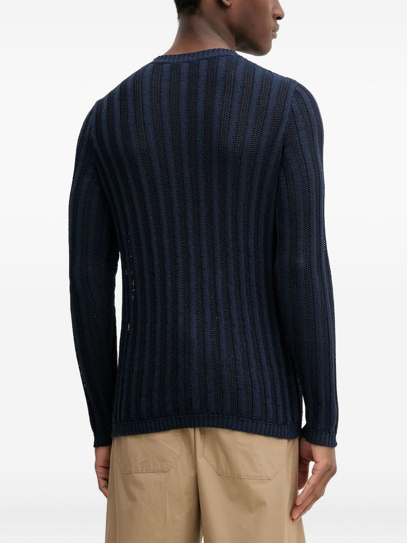 BARENA ribbed-knit sweater outlook