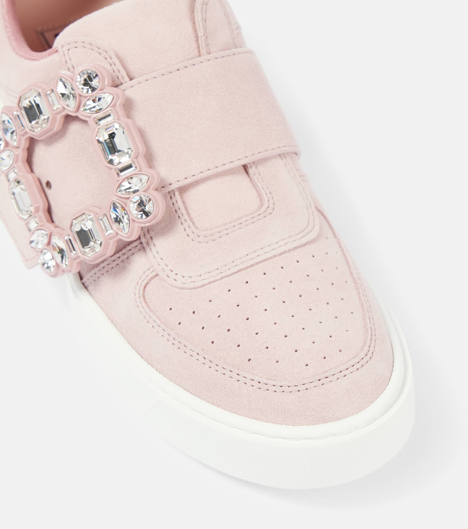 Very Vivier embellished leather sneakers - 6