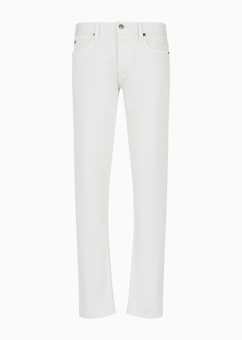 J75 Slim-fit jeans in garment-dyed comfort denim 1