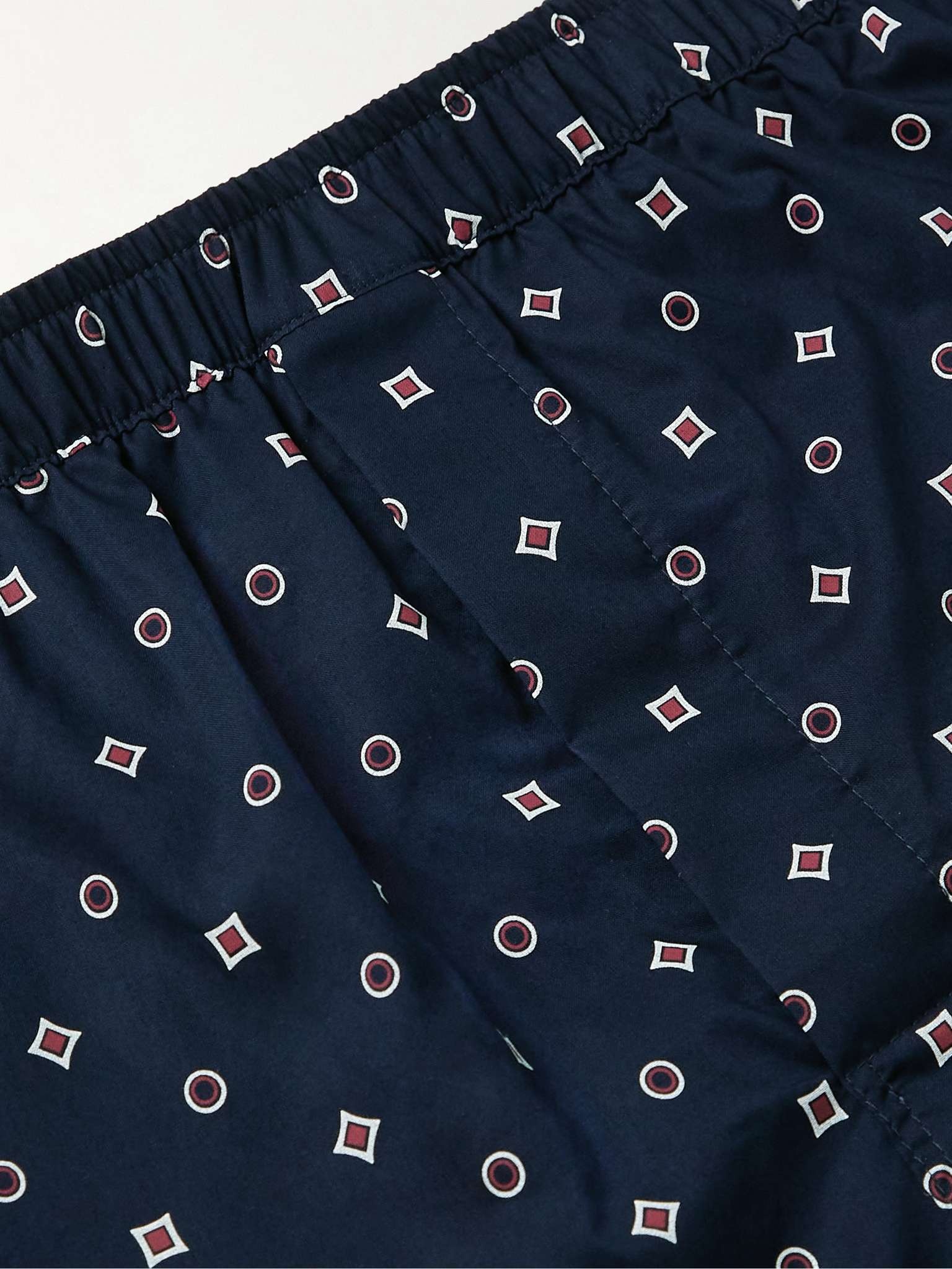 Nelson Printed Cotton Boxer Shorts - 3