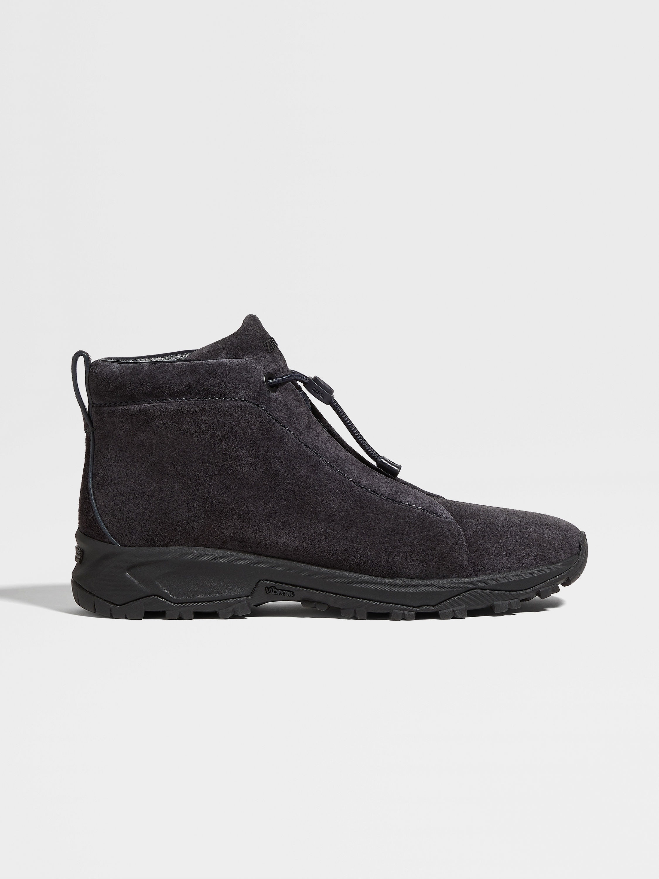 NAVY BLUE SUEDE TRIPLE STITCH™ VETTA SNEAKERS - 4