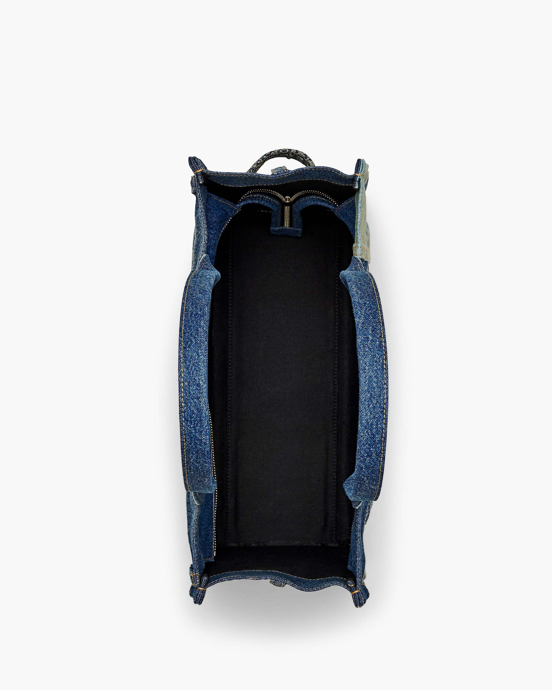 THE DECONSTRUCTED DENIM LARGE TOTE BAG - 6