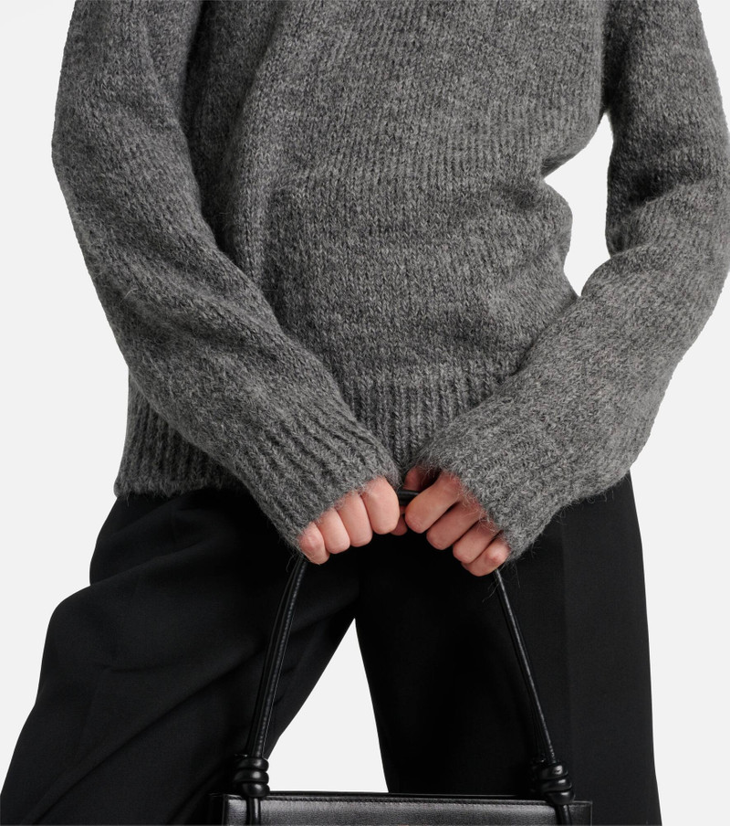 Oversized alpaca and wool-blend sweater 5