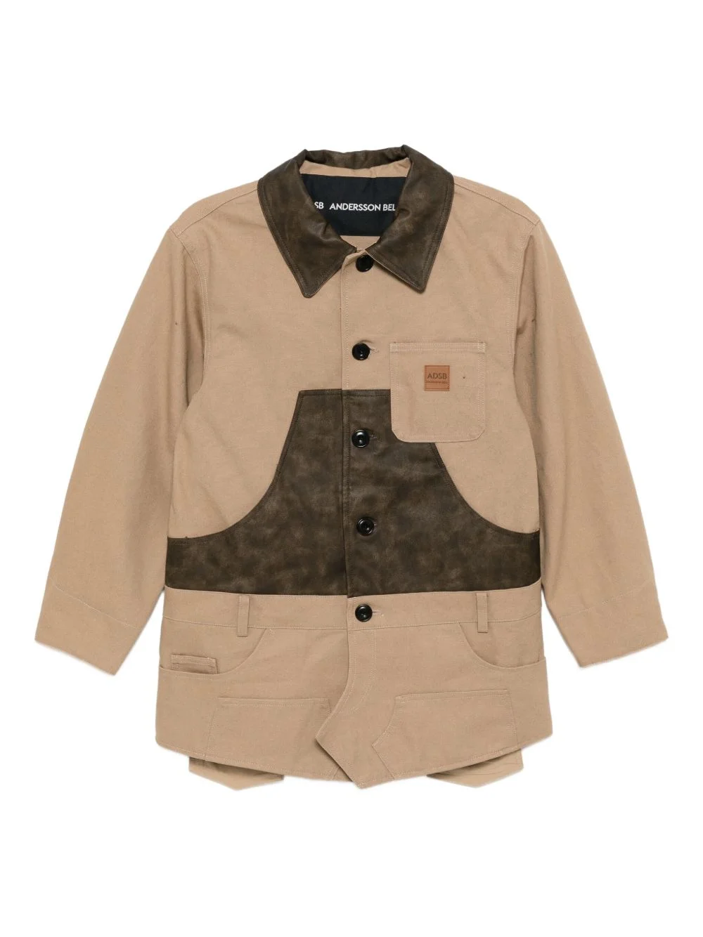 patchwork jacket - 1