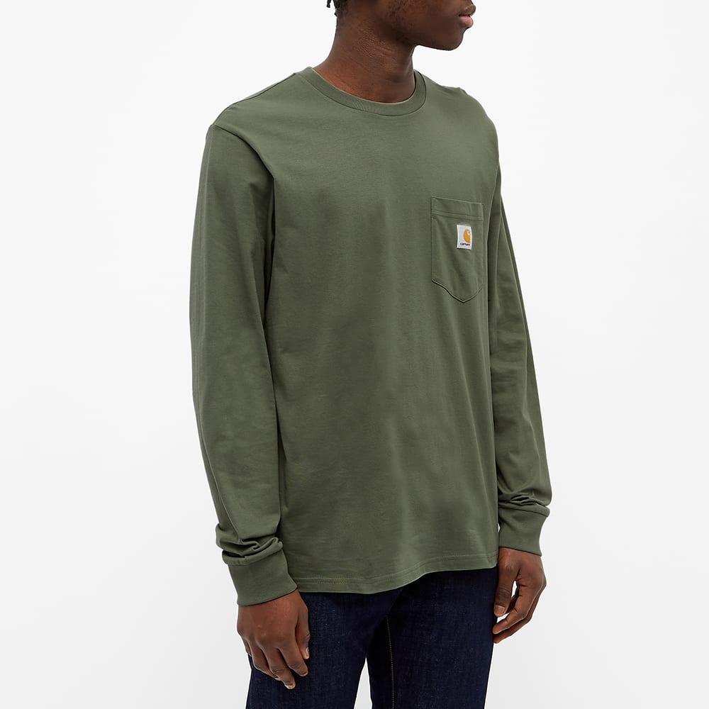 Carhartt WIP Long Sleeve Pocket Tee - 4