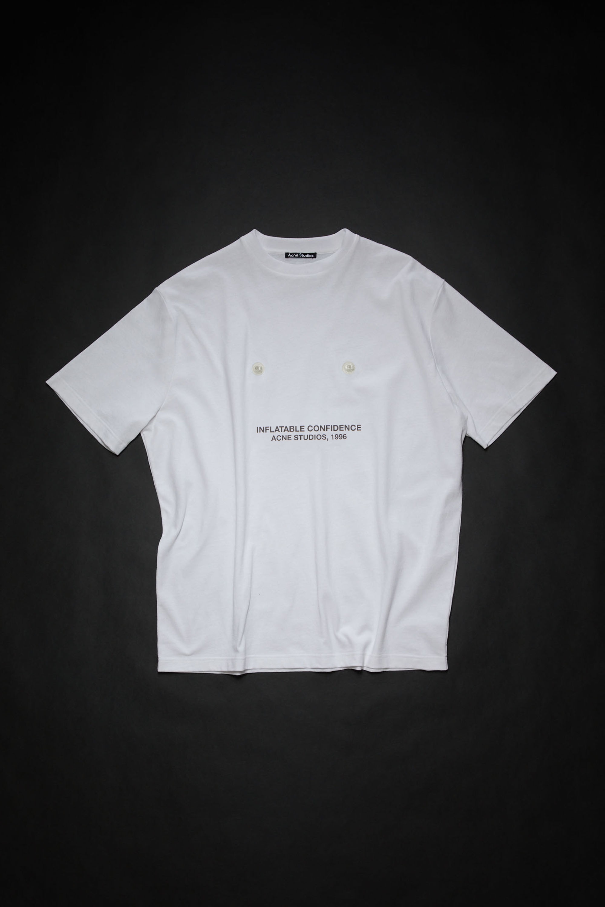 Acne Studios Printed t-shirt - Optic White | REVERSIBLE