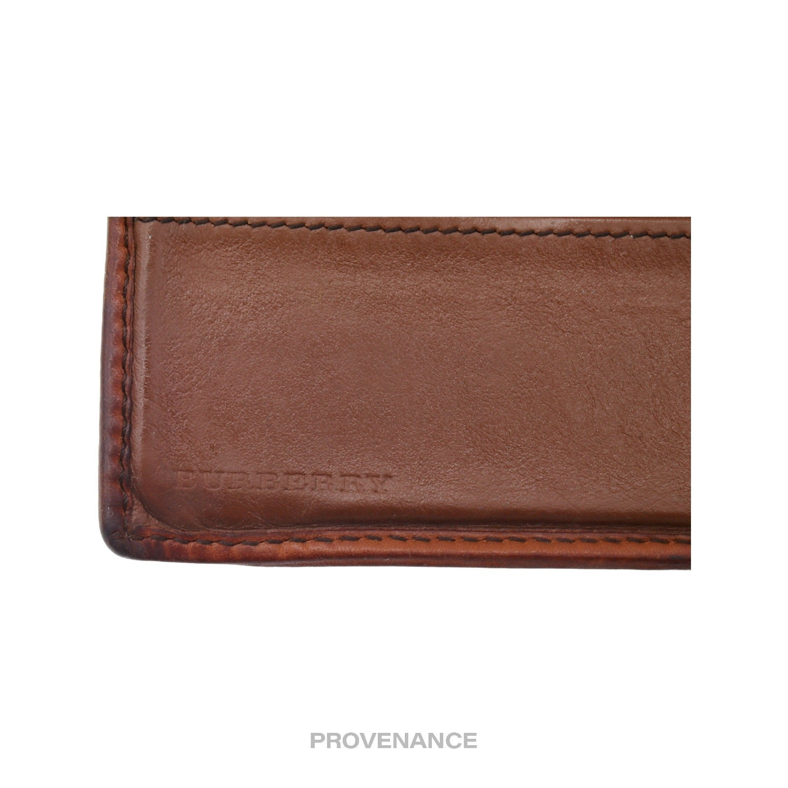 Burberry Nova Check Canvas Bifold Wallet - Brown - 3