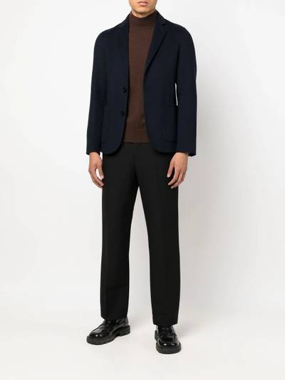 Sandro single-breasted fitted blazer outlook