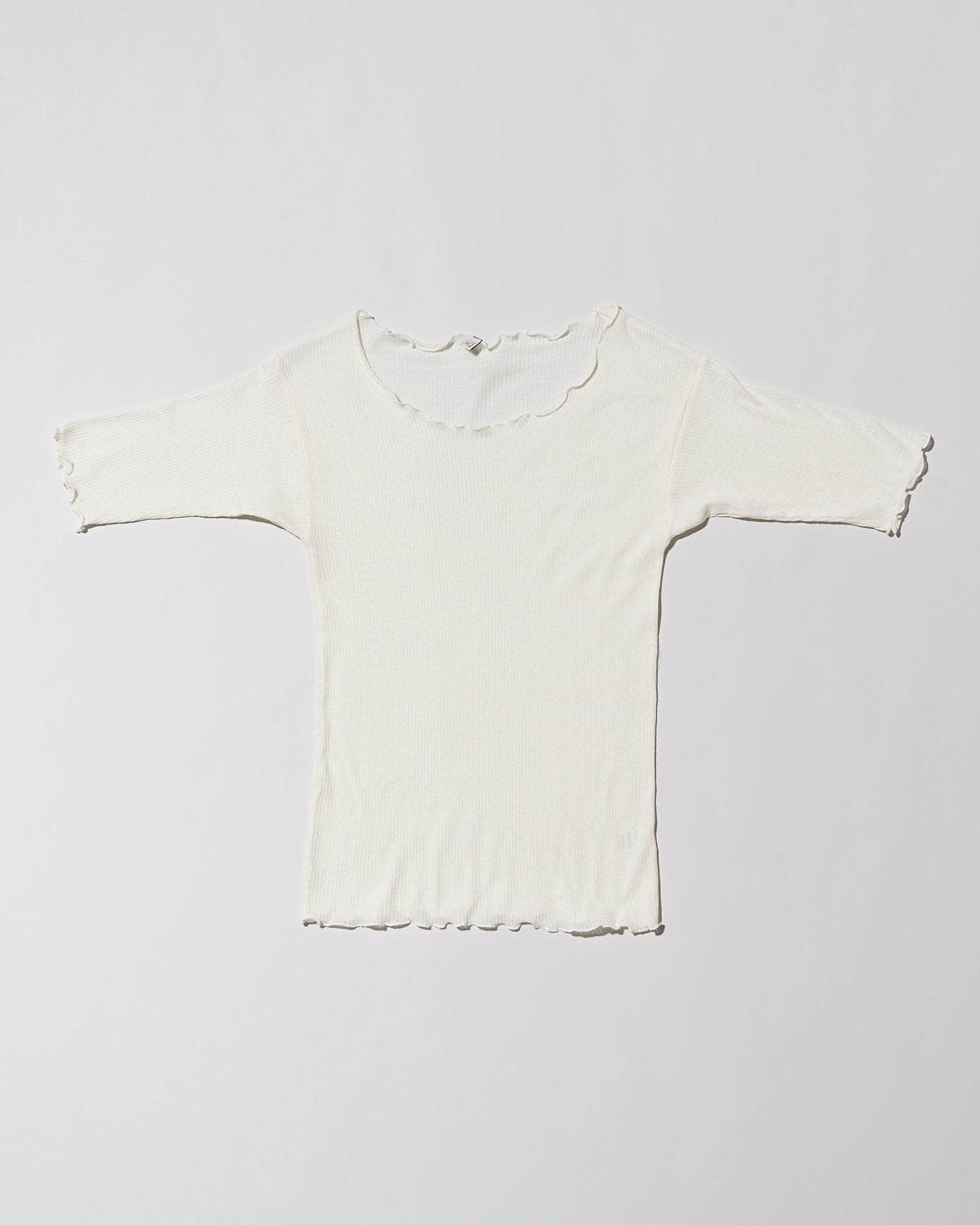 Pama 3/4 Tee Shirt - Fine Organic Cotton Rib - 6