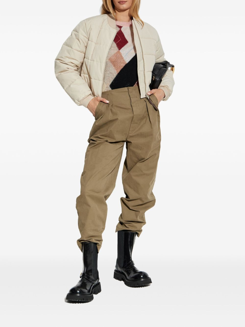 quilted bomber jacket - 2