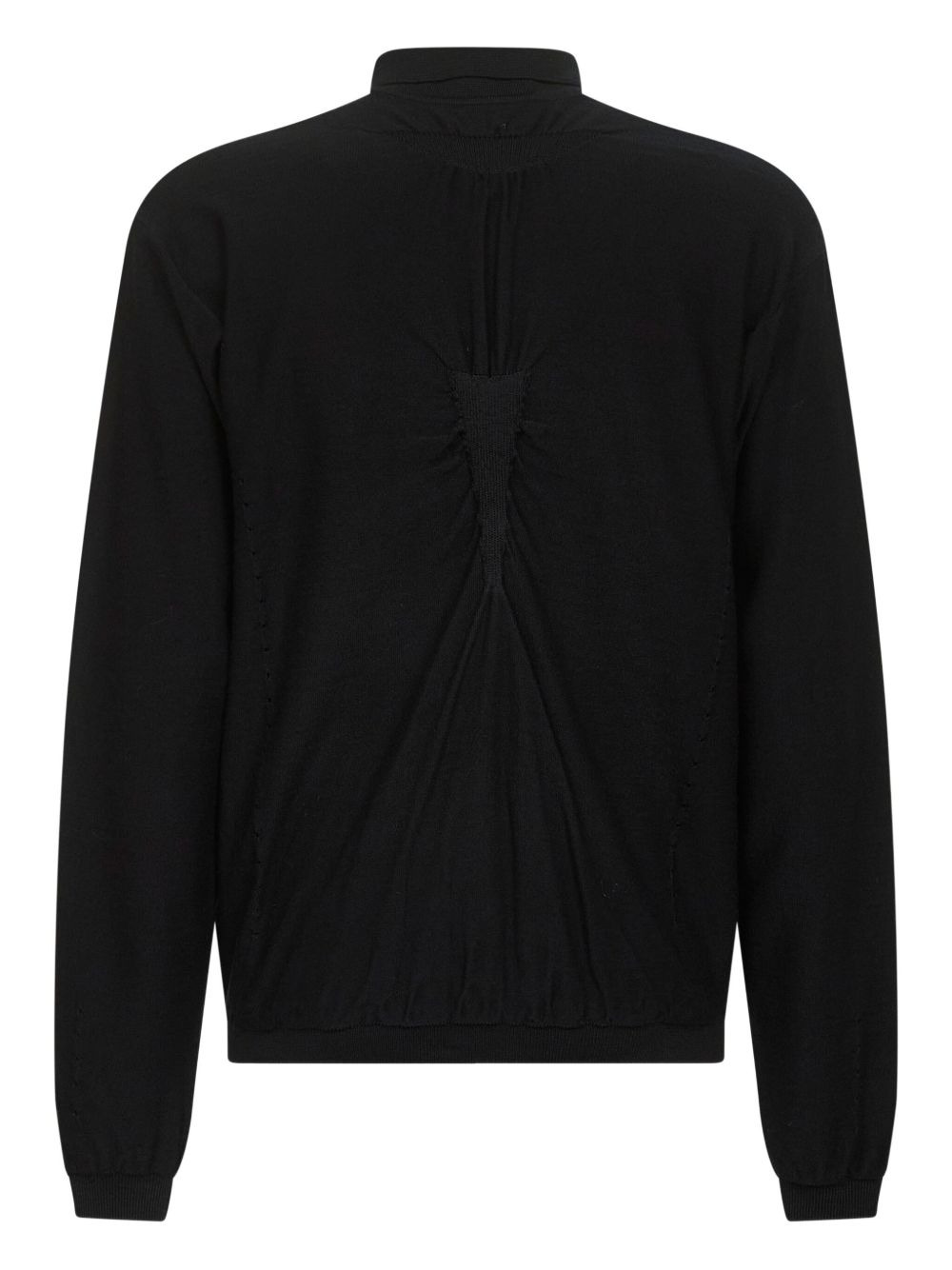 half-zip embellished sweater - 2