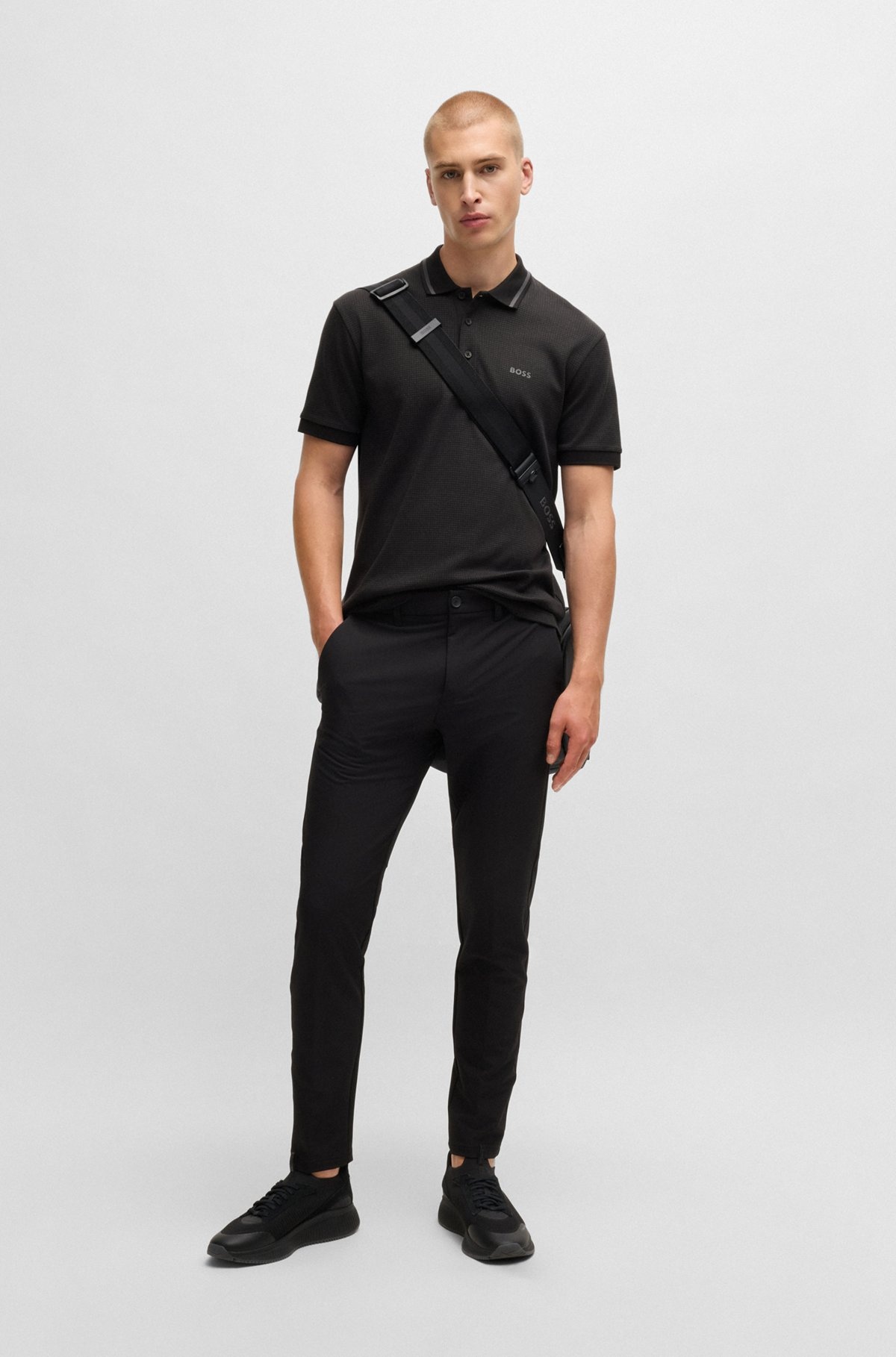 PADDY POLO SHIRT IN COTTON JACQUARD - 4