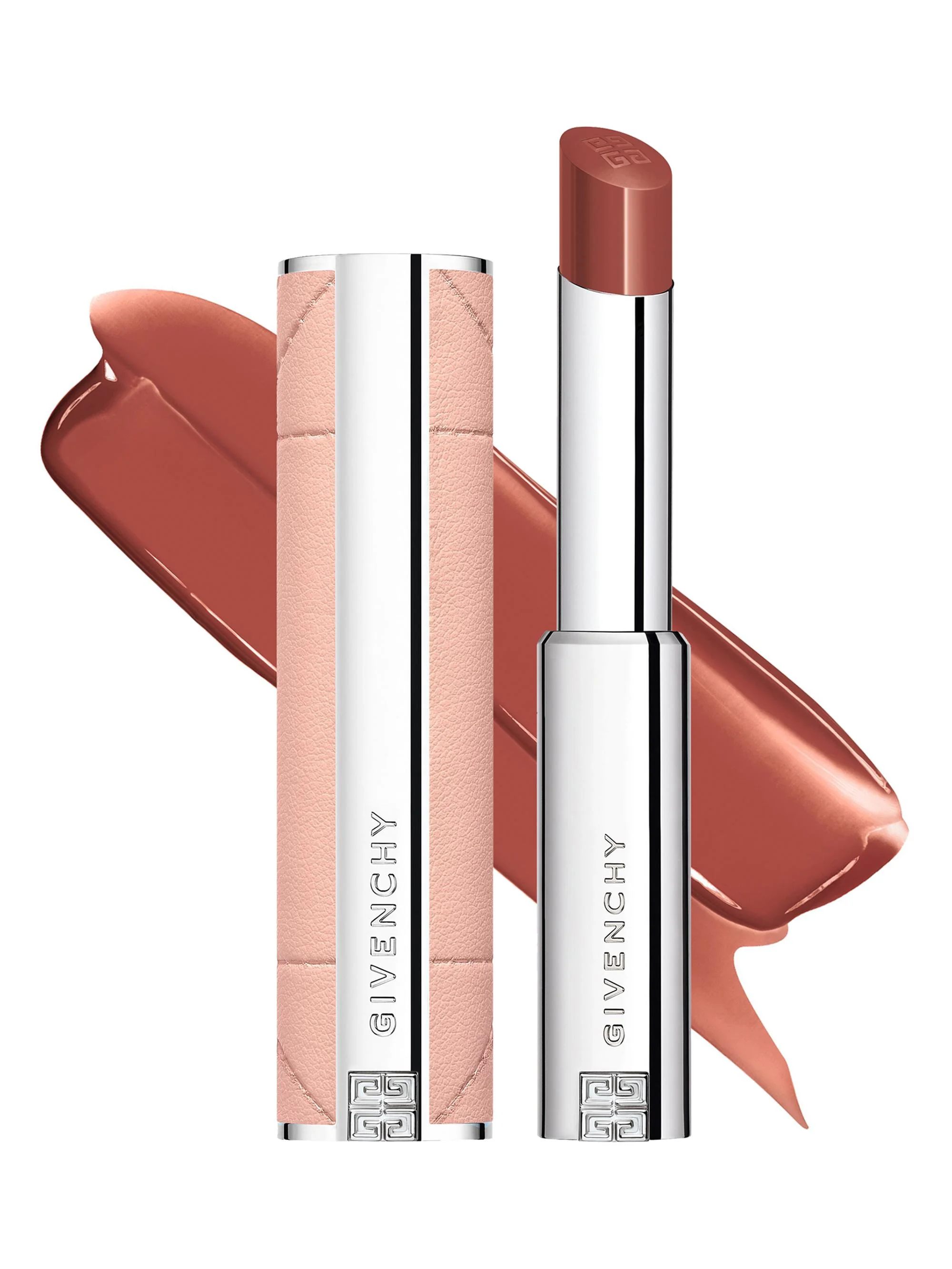 Women's Rose Perfecto Shine Serum Lip Oil Stick - Spicy Brown - 1