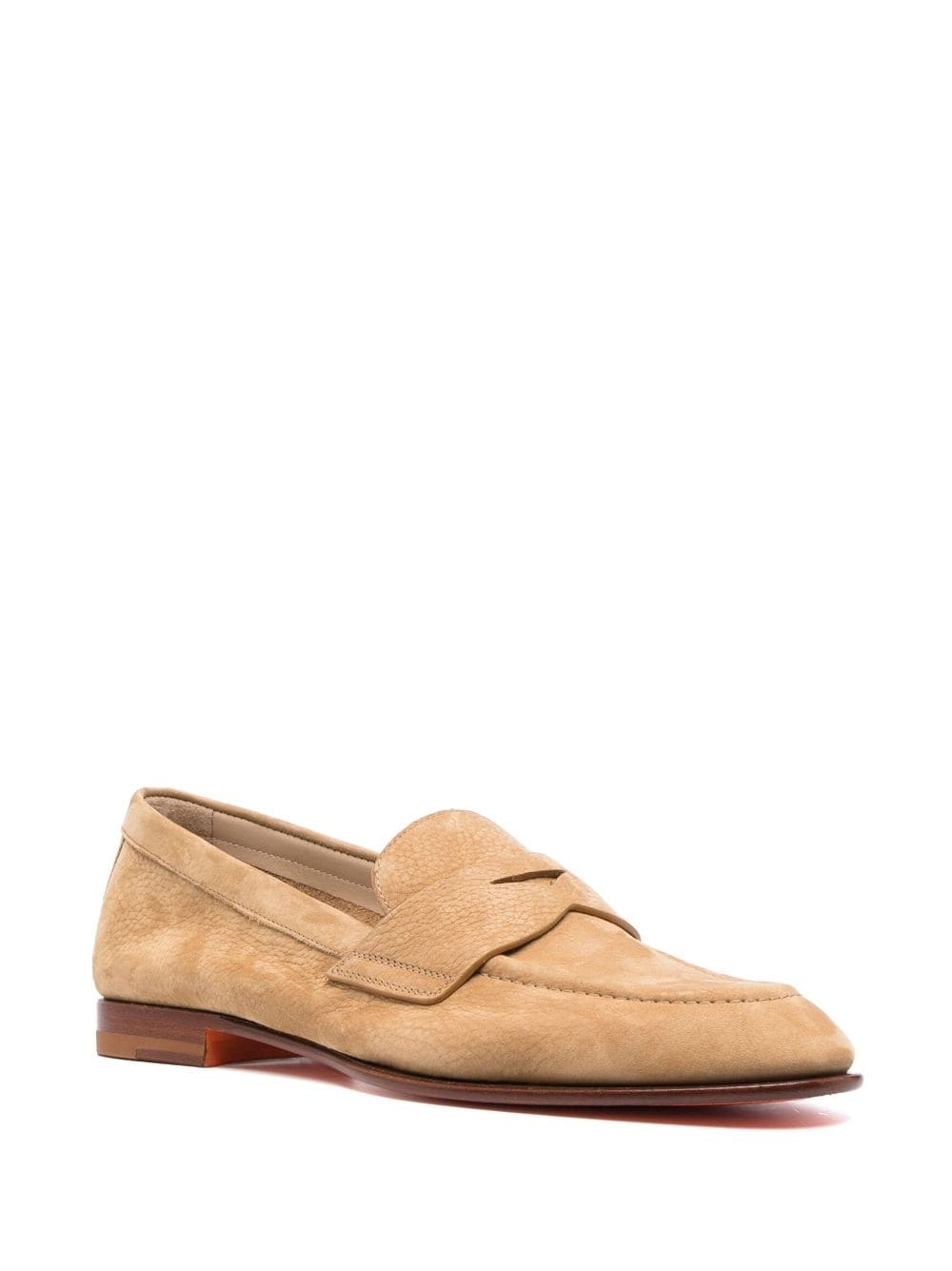 suede penny loafers - 2