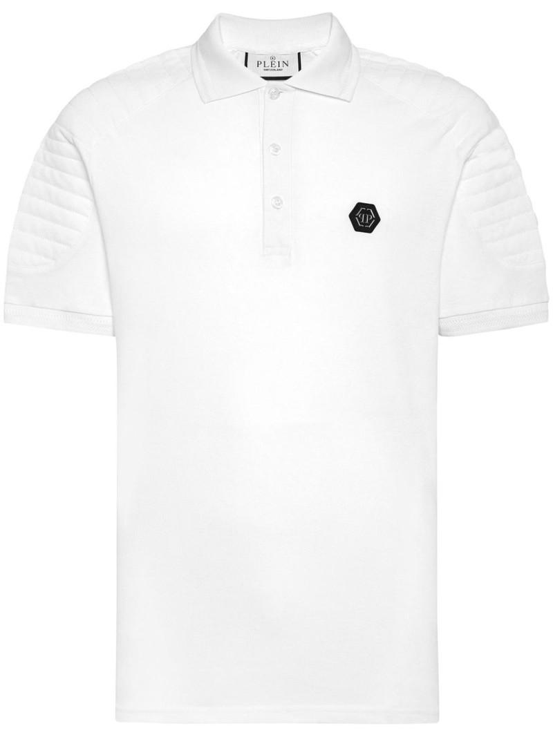 logo-appliquÃ© polo shirt 1