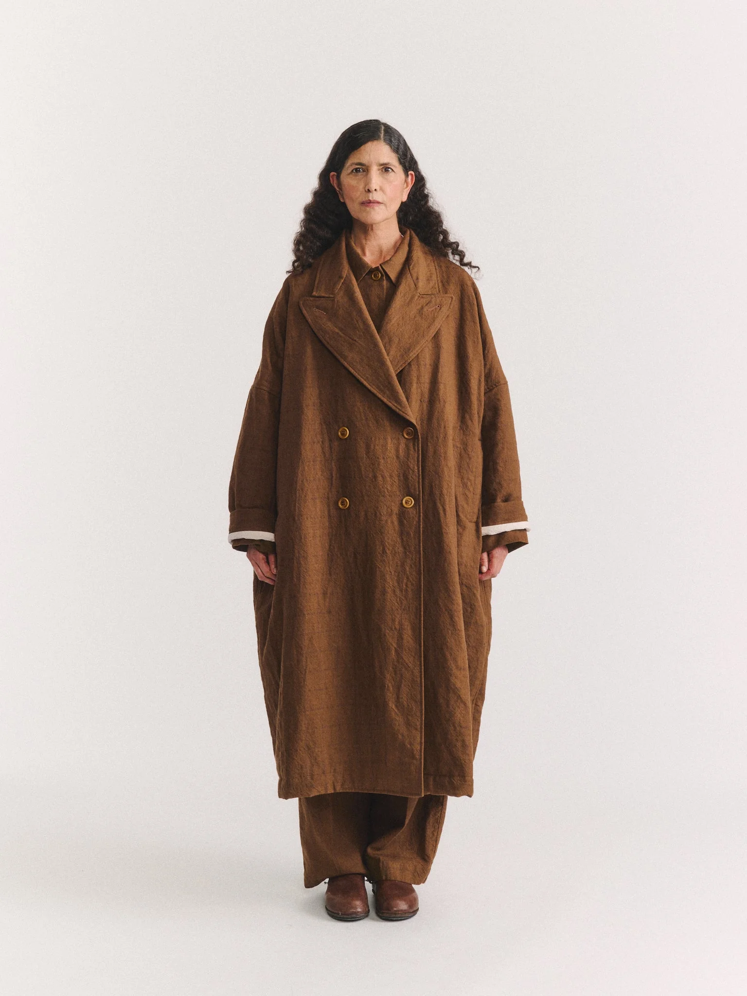 FRAN COAT - WASHED WOOL - AS IS - 1