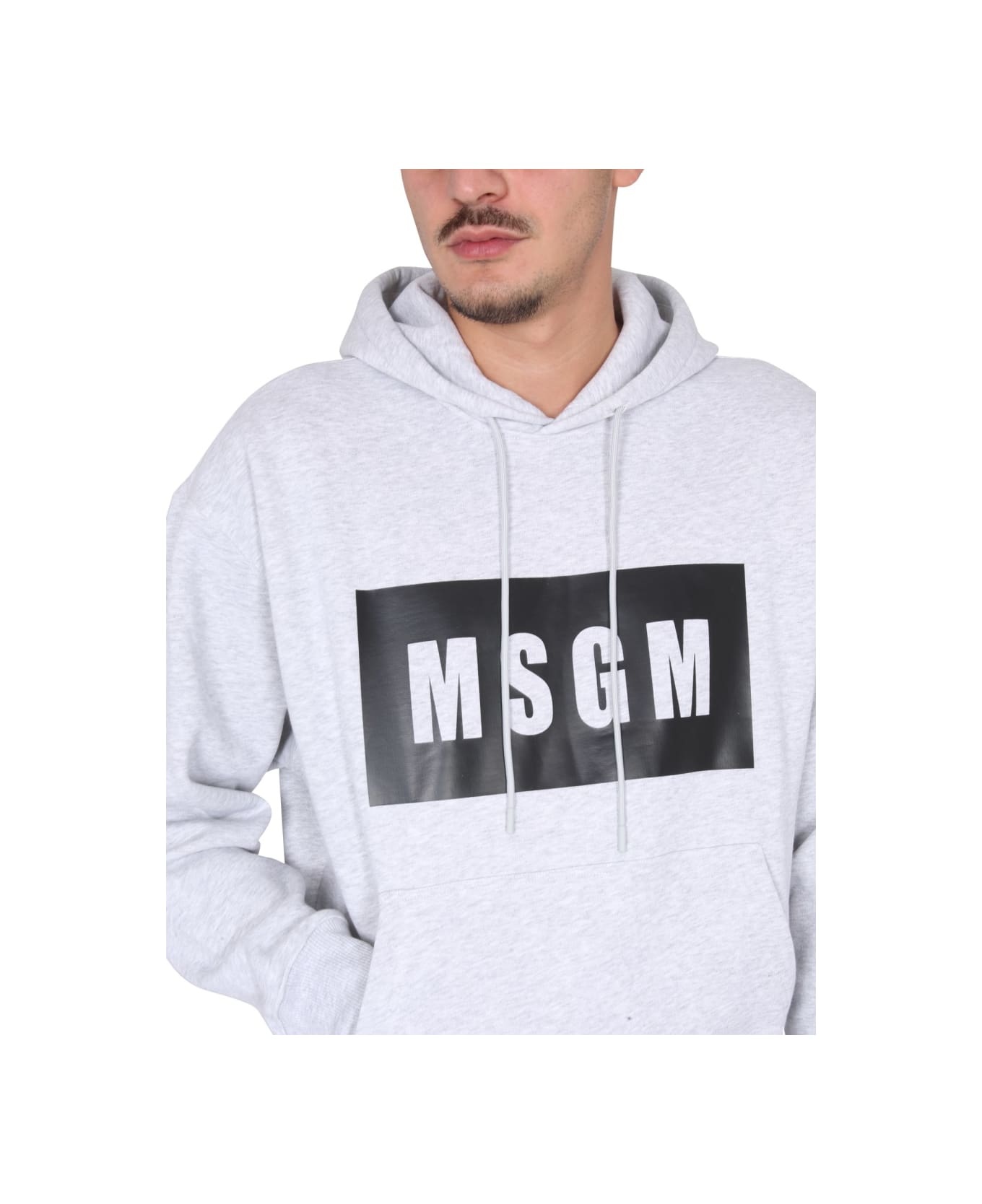 Sweatshirt With Logo Box - 4
