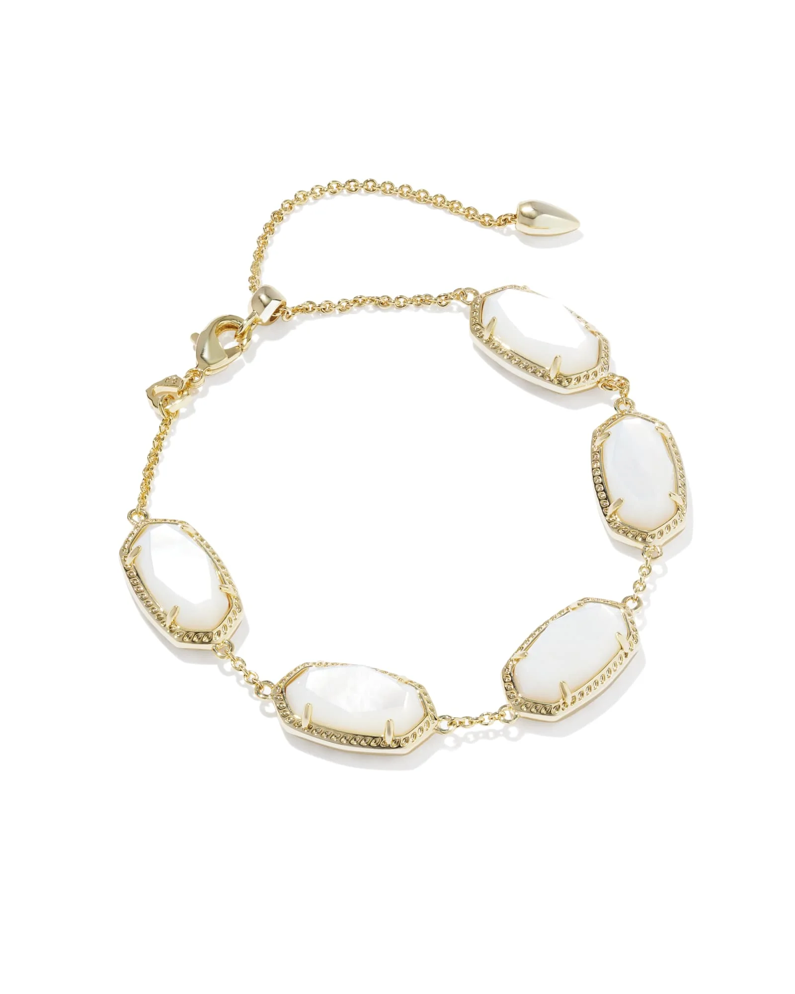 Elaina Gold Link Bracelet - 1