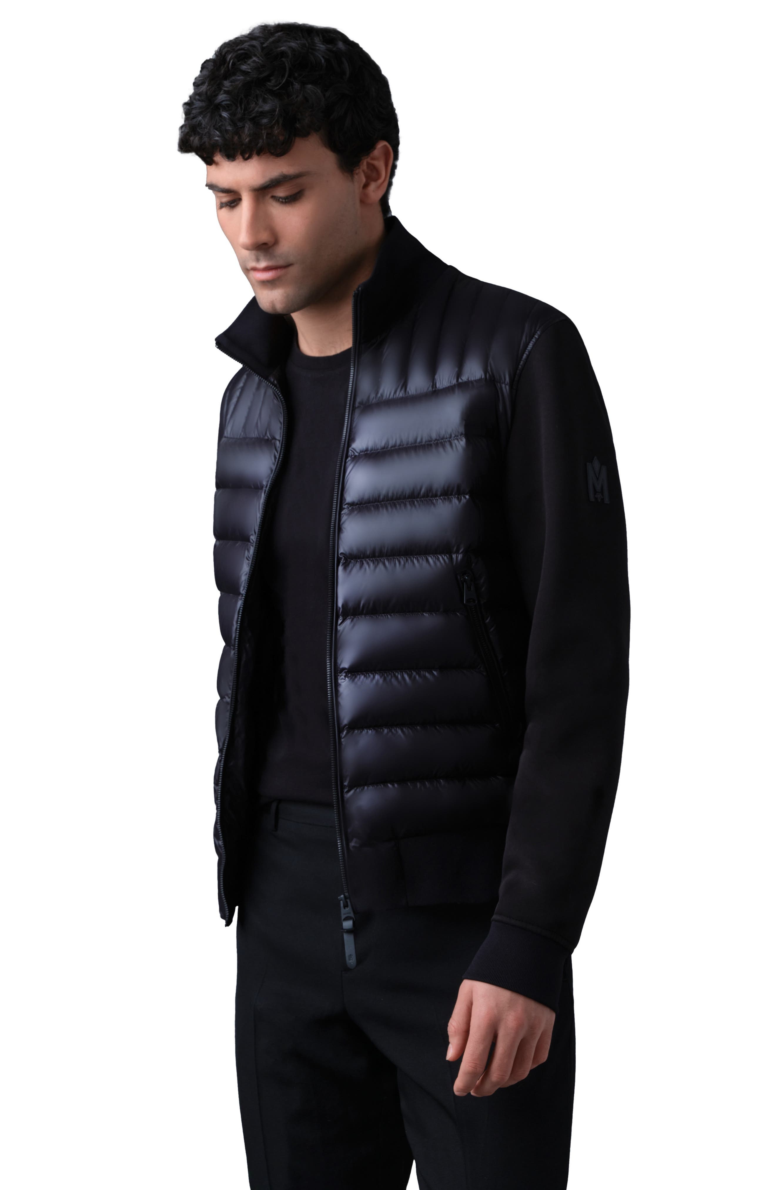 Mackage Collin-R Quilted Down Puffer Jacket in Black at Nordstrom - 4