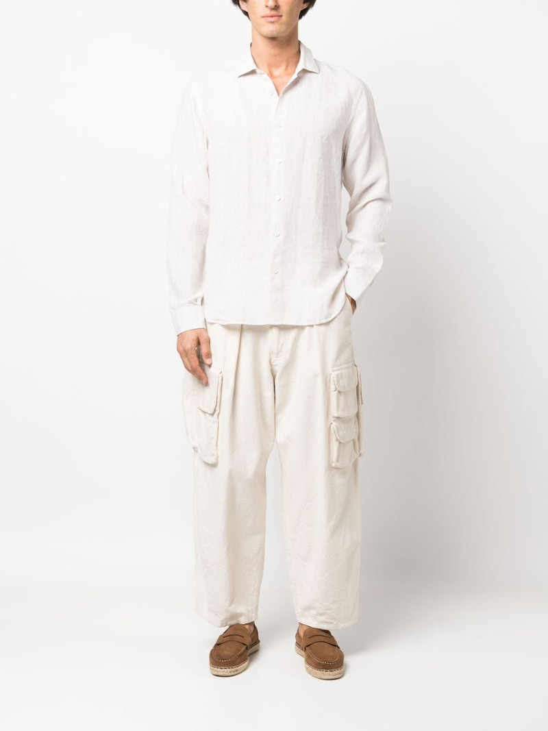 ORLEBAR BROWN Giles linen shirt outlook