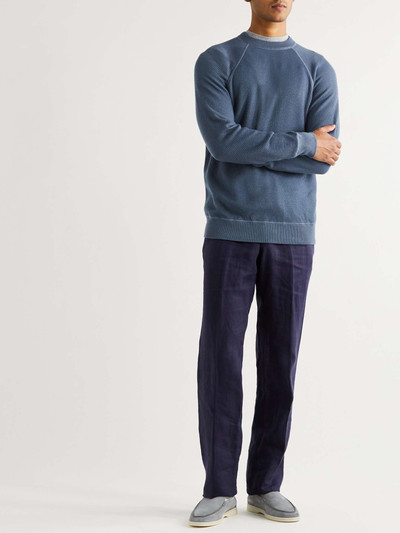 Loro Piana Ribbed Cashmere and Silk-Blend Sweater outlook