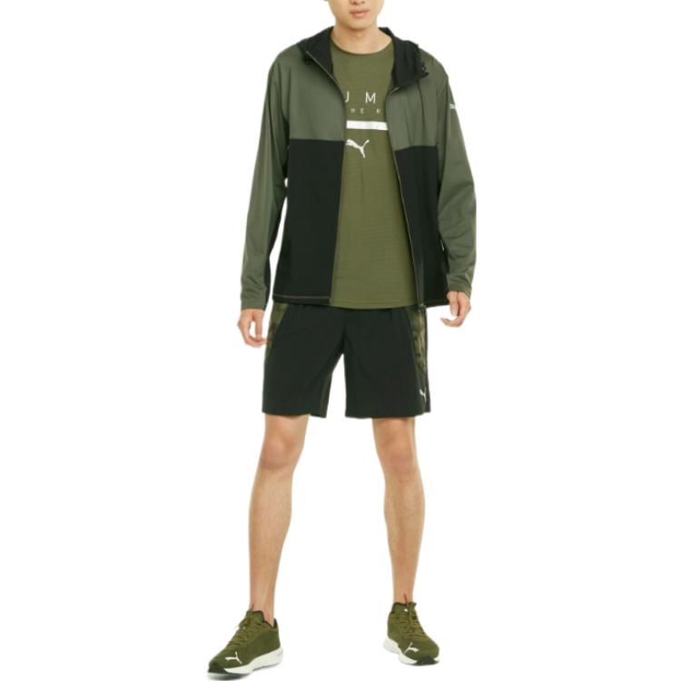 Puma Cooladapt Full-Zip Running Jacket 'Green' 520848-44 - 3