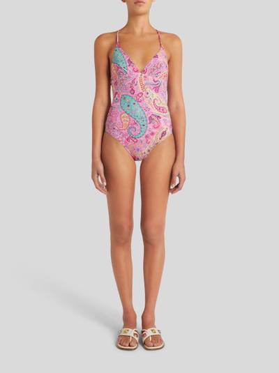 Etro FLORAL PAISLEY PRINT ONE-PIECE COSTUME outlook