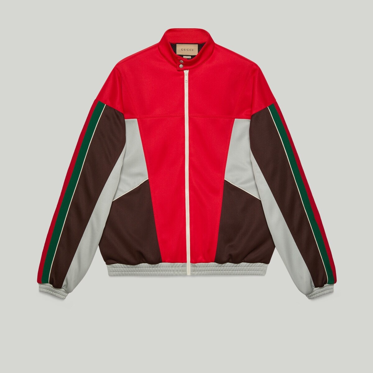 Technical jersey zip jacket - 1