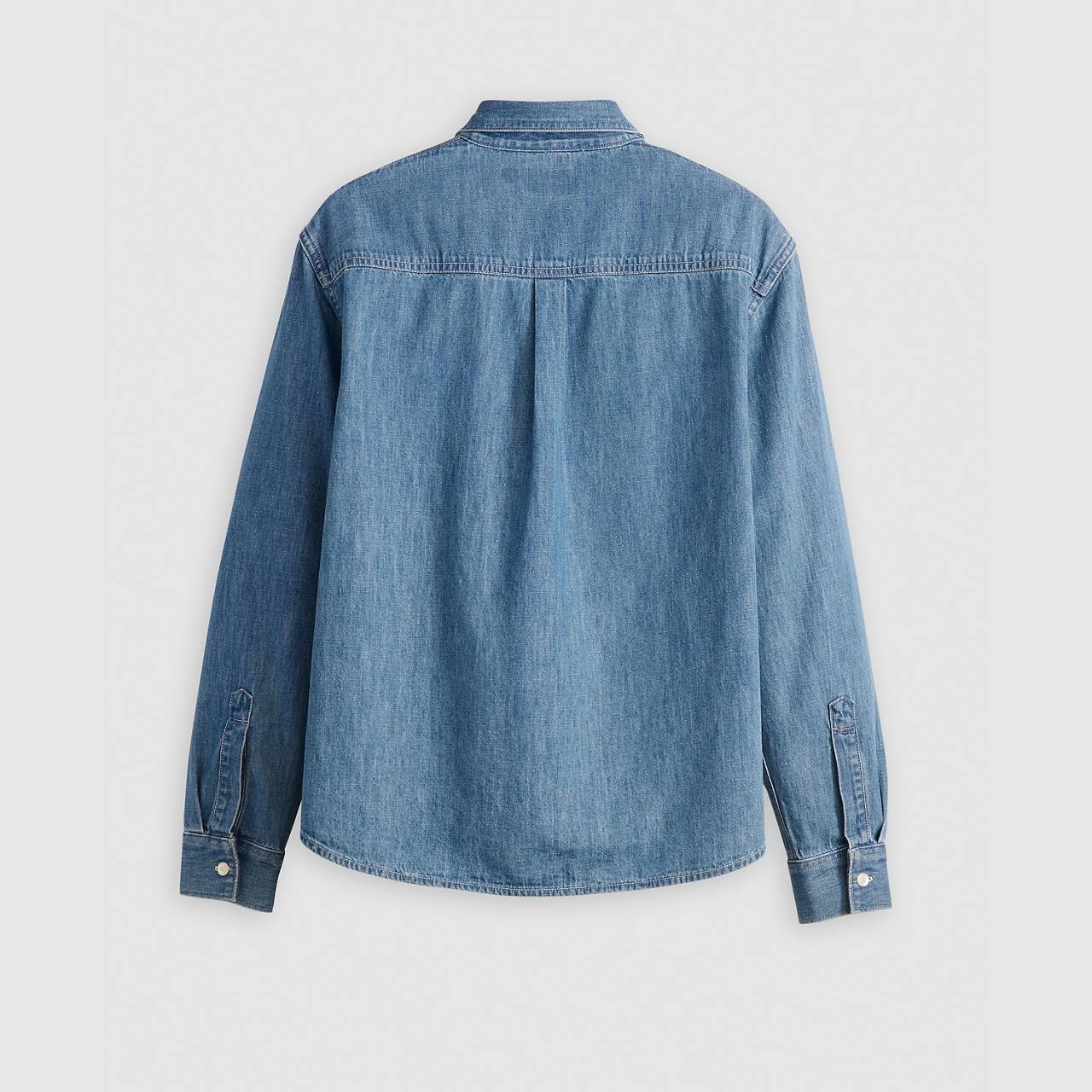 DENIM UTILITY SHIRT - 6