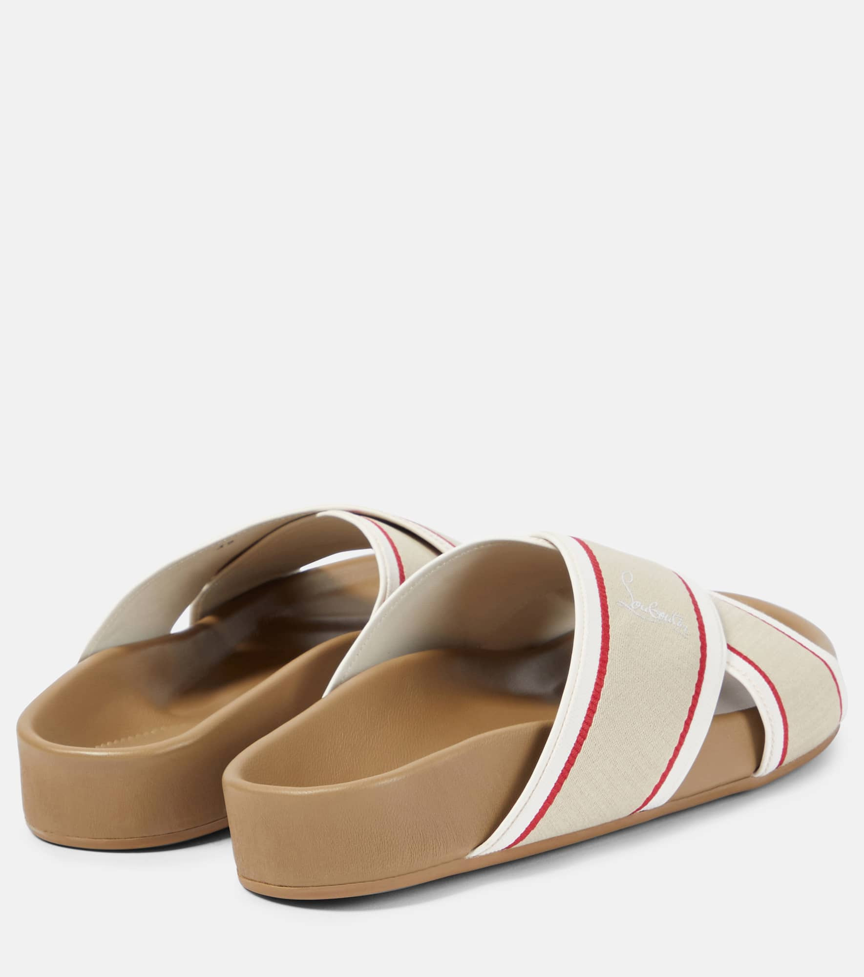 Hot Cross Bizz ribbon sandals - 3